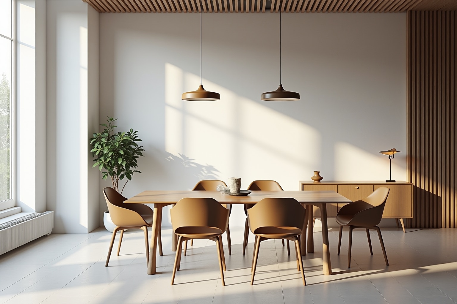 12 Esszimmer Deko minimalistisch Ideen